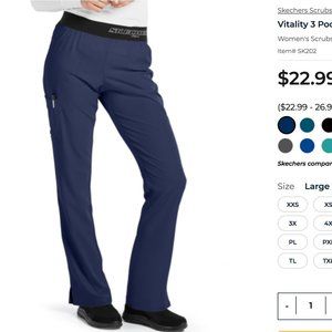 Sketcher's Logo Waist Scrub Pants